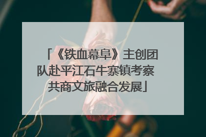 《铁血幕阜》主创团队赴平江石牛寨镇考察 共商文旅融合发展