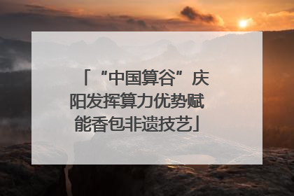“中国算谷”庆阳发挥算力优势赋能香包非遗技艺
