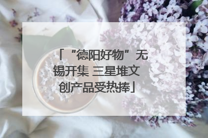 “德阳好物”无锡开集 三星堆文创产品受热捧