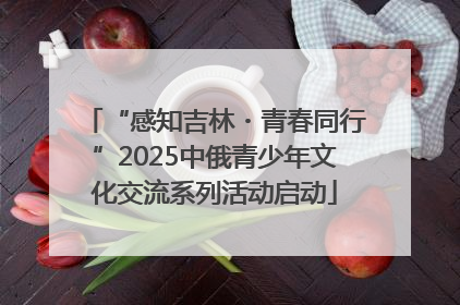 “感知吉林・青春同行”2025中俄青少年文化交流系列活动启动
