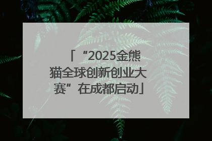 “2025金熊猫全球创新创业大赛”在成都启动