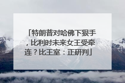 特朗普对哈佛下狠手，比利时未来女王受牵连？比王室：正研判