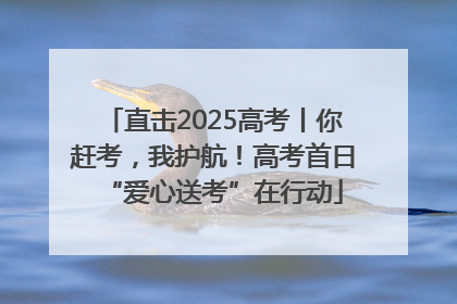 直击2025高考丨你赶考，我护航！高考首日“爱心送考”在行动