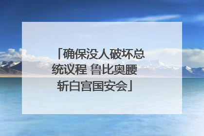 确保没人破坏总统议程 鲁比奥腰斩白宫国安会