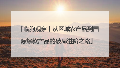 临朐观察丨从区域农产品到国际爆款产品的破局进阶之路
