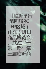 临沂举行第四届RCEP区域（山东）进口商品博览会、共建“一带一路”第三届临沂商城国际采购商大会新闻发布会