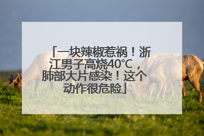 一块辣椒惹祸！浙江男子高烧40℃，肺部大片感染！这个动作很危险