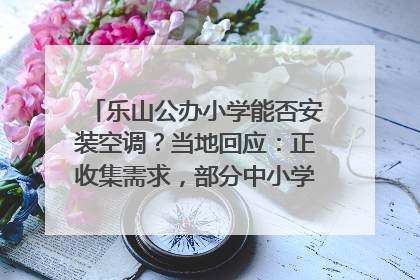 乐山公办小学能否安装空调？当地回应：正收集需求，部分中小学已启动安装｜云求助