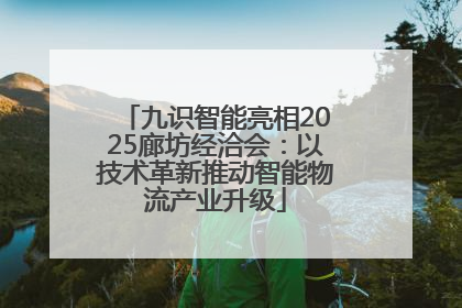 九识智能亮相2025廊坊经洽会：以技术革新推动智能物流产业升级