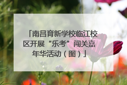 南昌育新学校临江校区开展“乐考”闯关嘉年华活动（图）