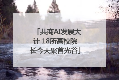共商AI发展大计 18所高校院长今天聚首光谷
