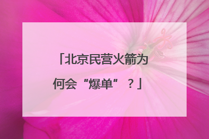 北京民营火箭为何会“爆单”？