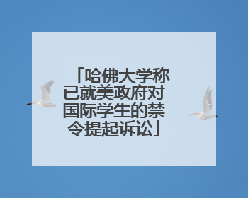 哈佛大学称已就美政府对国际学生的禁令提起诉讼