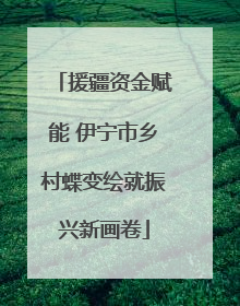 援疆资金赋能 伊宁市乡村蝶变绘就振兴新画卷