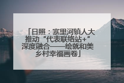 日照：寨里河镇人大推动“代表联络站+”深度融合——绘就和美乡村幸福画卷