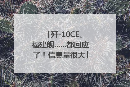 歼-10CE、福建舰……都回应了！信息量很大