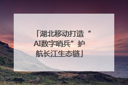湖北移动打造“AI数字哨兵”护航长江生态链
