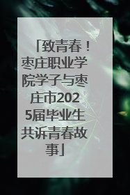 致青春！枣庄职业学院学子与枣庄市2025届毕业生共诉青春故事