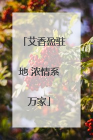 艾香盈驻地 浓情系万家