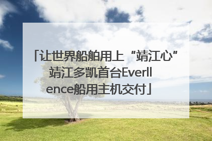 让世界船舶用上“靖江心” 靖江多凯首台Everllence船用主机交付