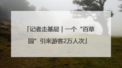 记者走基层｜一个“百草园”引来游客2万人次