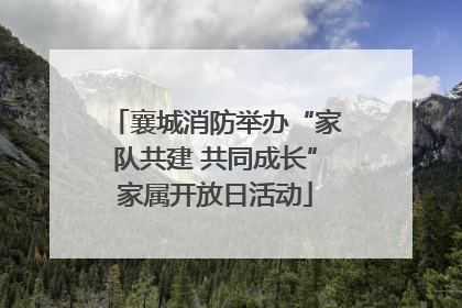 襄城消防举办“家队共建 共同成长”家属开放日活动