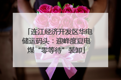连江经济开发区华电储运码头：迎峰度夏电煤“零等待”装卸