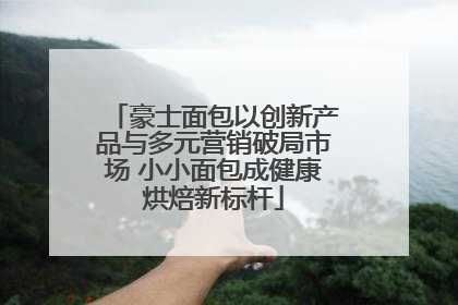 豪士面包以创新产品与多元营销破局市场 小小面包成健康烘焙新标杆