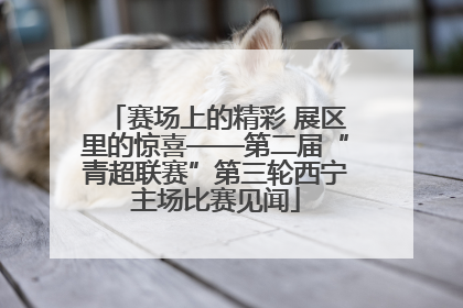 赛场上的精彩 展区里的惊喜——第二届“青超联赛”第三轮西宁主场比赛见闻