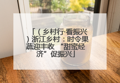 （乡村行·看振兴）浙江乡村：时令果蔬迎丰收 “甜蜜经济”促振兴